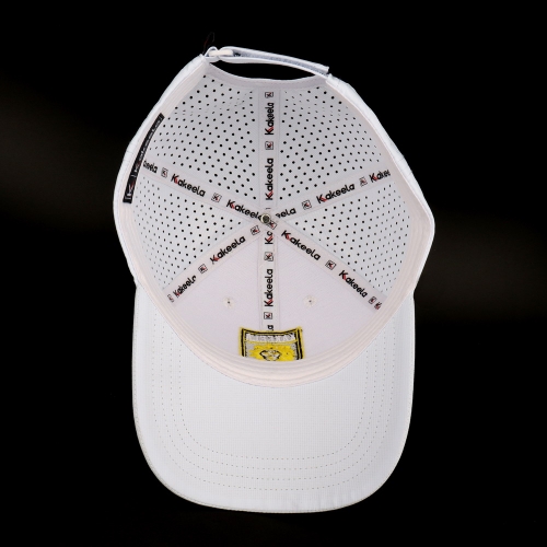 100 Polyester waterproof laser cut hole perforated hat