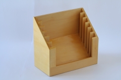 Montessori Materials Wood Toy Clothing Box Dressing Frame pour Kids Education
