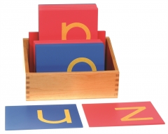 砂纸字母语音和语言学习材料集字母木制玩具