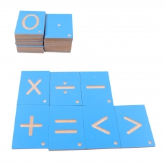 Montessori Material Number Letter Tiles Wooden Montessori Learning Toys For Children Kindergarten
