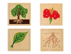 Baby Educational Montessori Material Wooden Jigsaw Puzzle Leaf Puzzle Kids Toy Play Fun