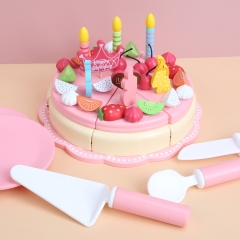 Wooden Birthday Cake Sets pretend game