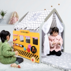 Tente de tipi d'intérieur en toile pour enfants, tente de jeu de tipi pour enfants
