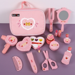 Kinder Spielen Haus Spielzeug Mädchen Simulation Kosmetik Set dressing Tisch Box Schmuck Geburtstag Geschenk Geschenk Box