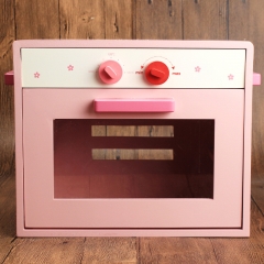 早教发展玩具儿童玩厨房套装木制假装烤箱玩具