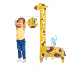 Giraffe Wand Panel Kindergarten Aids Metope Spielzeug Spielen Holz Wand Aktivität Dekoration Panel Spielzeug Für Kinder