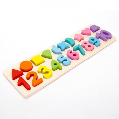 子供用3 in 1番号認識木製アクティビティマッチングボード教育玩具子供用3 in 1番号認識木製アクティビティマッチングボード教育玩具