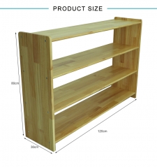 Montessori Wooden cabinet storage for kids children furniture wooden daycare shelf for kids
