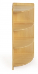 Muebles educativos de madera para niños Montessori, 3 capas, almacenamiento de juguetes, estante de esquina de madera