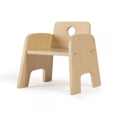 Muebles ecológicos para niños de jardín de infantes para guarderías silla de madera para bebés silla para niños