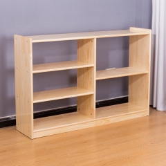 High Quality Children Furniture Sets Toys Storage Wooden Cabinet Montessori Wooden Cabinet