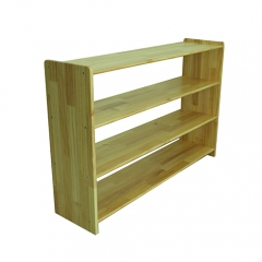 Деревянный шкаф Монтессори для хранения детей, детская мебель, деревянная полка для детского сада