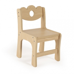 Natural crianças cadeiras de madeira móveis de jardim de infância crianças cadeiras de madeira para a pré-escola