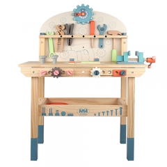 木制玩具儿童早教多功能工具桌幼儿园互动交流游戏屋益智玩具