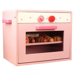 Early Educational Development Toys Kids Play Kitchen Set Wooden Pretend Oven Toy