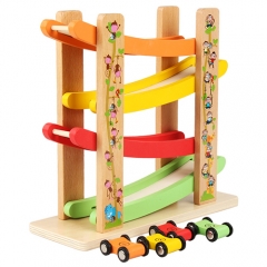 Nuevo diseño de juguetes educativos para niños, vehículo de juguete de madera