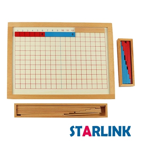 Materiales Montessori Tablero de tiras de adición y tablero de tiras de sustracción Equipo educativo de juguete de madera montessori