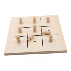 Peg Board de madeira brinquedos montessori para bebês com dois dedos brinquedos educativos de aprendizagem precoce para 1 a 3 anos de idade presente de aniversário