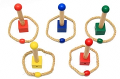 モンテッソーリ おもちゃ 手と目の協調ゲーム 木製 ミニ スロー サークル おもちゃ