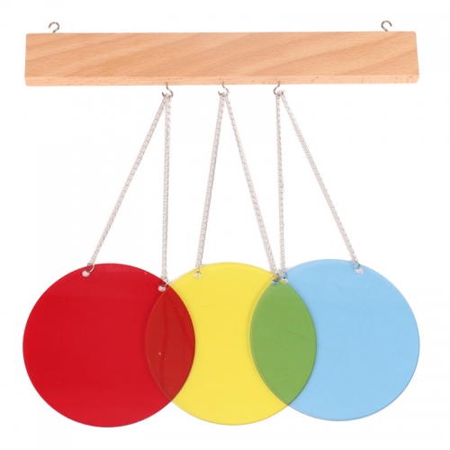 Montessori Teaching Aids Tricolor Disc Group Tricolor Group Early Childhood Teaching Toys montessori jouet en bois