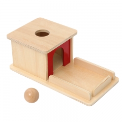 SatrLink Montessori Material Sets Kids Early Teaching Wooden Montessori Toys Montessori Object Permanence Box