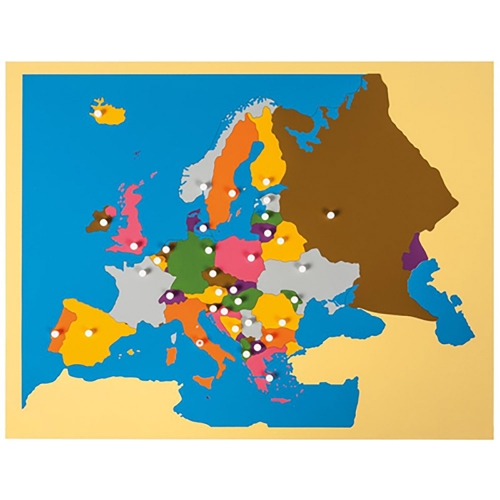 Starlink Educational Children Toys Montessori Teaching Aids Puzzle Map Of Europe Map Montessori Toys