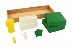 Montessori Toys Wood Kids Toys Education Preschool Learning Toys Kids Montessori Power Of 3 Cubes