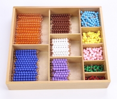 Diy Early Baby Montessori Equipment Aids Tools Multiplication Snake Game