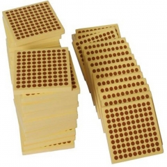 Kids Learning Material Suppliers Montessori Wooden Math Material 45 Wooden Hundred Squares