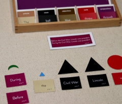 Montessori Grammar Boxes For Preschool Teaching Aids Kids Language Educational Equipment Grammar Box For Kids