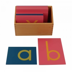 Starlink Montessori Preschool Language Teaching Aids Lower Case Sandpaper Letters