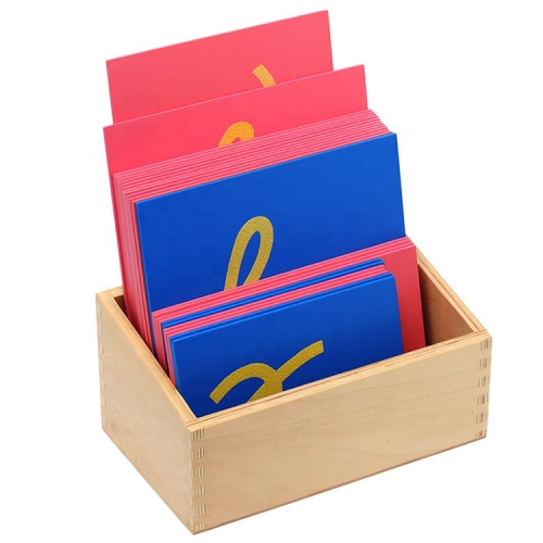 Starlink Montessori Wooden Educational Toys Montessori Materials Cursive Sandpaper Letters Lower Case