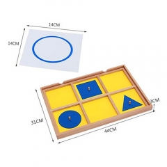 StarLink Montessori Material Educational Toys Sensory Equipment For Kids Geometric Demonstration Tray