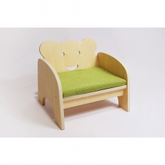 Kids Wooden Activity Chair Preschool Children's Sofa Chair Montessori Furniture Child Cute Wooden Chairs