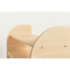 Montessori Furniture Preschool Nordic Style Wooden Kids Shelf For Toys Displaying Montessori Furniture