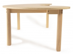 Kindergarten Furniture Waterproof Solid Wood Table For Children Studying Wooden Kids Table Preschool Furniture