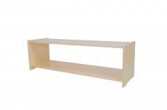 Preschool Kindergarten Classroom Furniture Children Wooden Shelf For Toys Displaying Preschool Wooden Shelf