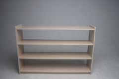Starlink Nursery Furniture Wood Toys Display Shelf With Wheels Baby Storage Cabinet For Preschool