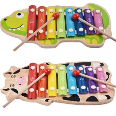 Starlink Kids Musical Instrument Wooden Game Knock Music Fish Toys Educational Musical Toys