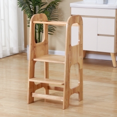 Amazon Best Selling Montessori Learning Tower Toddler Step Stool Montessori Wooden Kitchen Helper