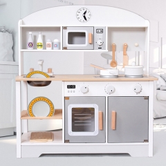 Starlink Children's Play House Simulation Kitchen Simulation Kitchen Stove Toy Wooden Preschool Toys