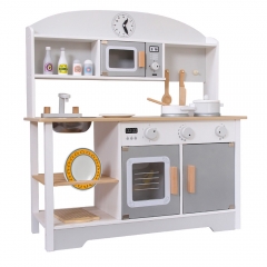 Wooden Play House Kitchen Stove Children's Cooking Toy Simulation Kitchen Role Play Toys