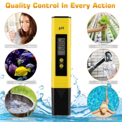 PH-02 Digital LCD Pen Type PH Meter 0-14PH 0.01 Accuracy with Automatic Calibration