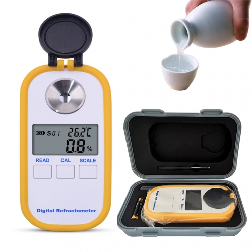 DR-403 Digital Refractometer 0-80v/v Liquor Alcohol pure homebrew brewing meter