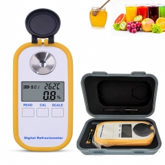 DR-102 0-90%Brix Digital Refractometer for Bee Beekeeping Analyzer for juice