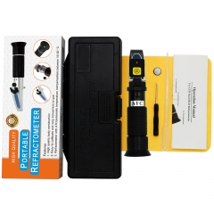 LED-RHA-201 ATC E -84°F~32°F P -60°F~32°F B:1.100-1.400sg Refractometer With LED Light