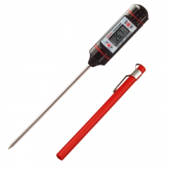 KT-33 Digital LCD meat temperature long probe water food testing cooking BBQ thermometer