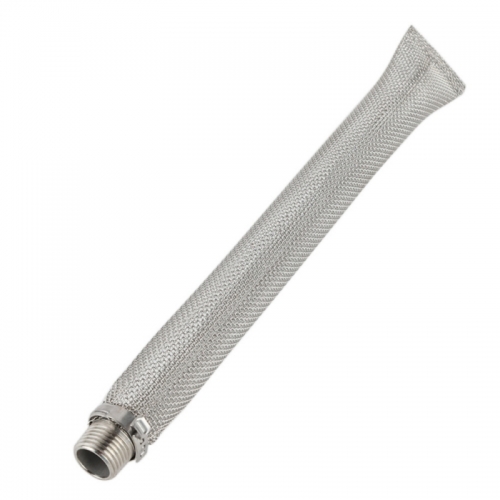 HB-BF12 12inch Stainless Steel Beer Filter Tube Screen Home Bar Brewing Mesh Strainer