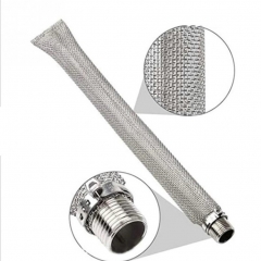 HB-BF12 12inch Stainless Steel Beer Filter Tube Screen Home Bar Brewing Mesh Strainer
