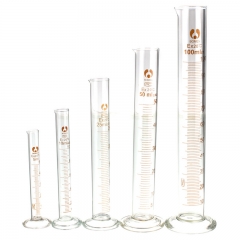 HB-GC 5ml/10ml/50ml/100mlTransparent Measuring Glass Measuring Cylinder